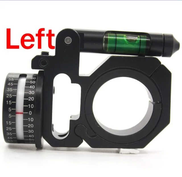 Охотничий Карл ZEISS/Leupold, 1 шт., прицел с индикатором угла, пузырьковый прицел, уровневое кольцо, 1 дюйм, 25,4 мм, 30 мм - Цвет: left