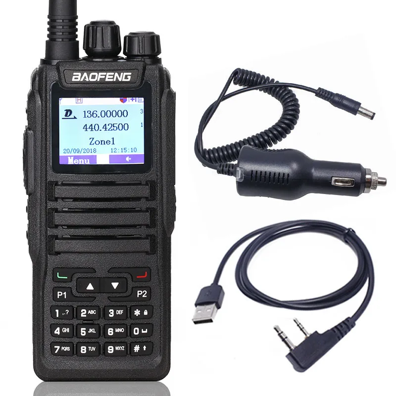 Рация Baofeng с двойным временем цифровой/аналоговый повторитель DMR совместимая SMS