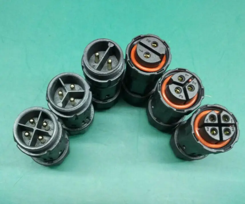 M19 -2 Pin 250V 20A IP68 мужской и женский Электрический коннектор размер кабеля 10mmsq
