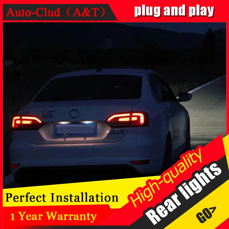 

AUTO.PRO 2011 2012 2013 2014 For vw jetta LED taillights GLI LED rear lamps parking NCS For vw jetta led rear lights car styling