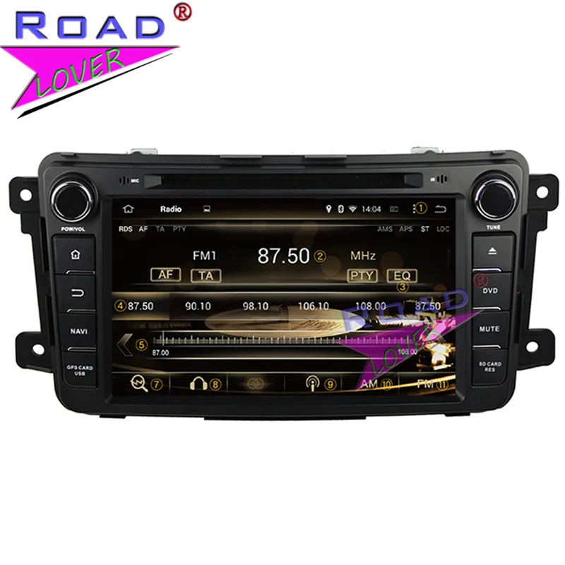 Roadlover Android 9,0 автомобильный dvd-плеер Авторадио для Mazda CX-9 2007-Стерео gps навигация Magnitol двойной Din " HD монитор MP3