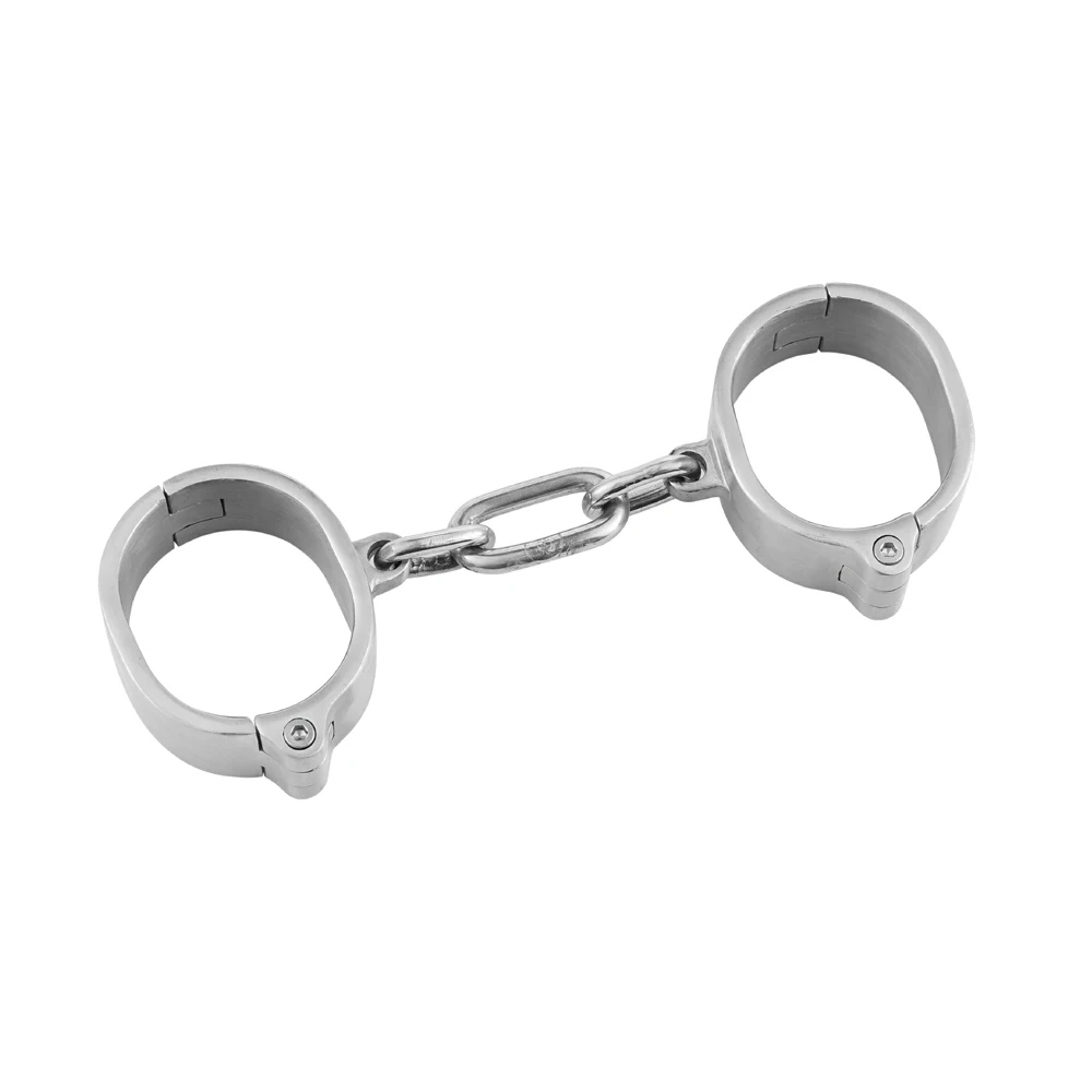 

Black emperor SM toys new stainless steel handcuffs shackles and restraint products adult men and women tied up sex