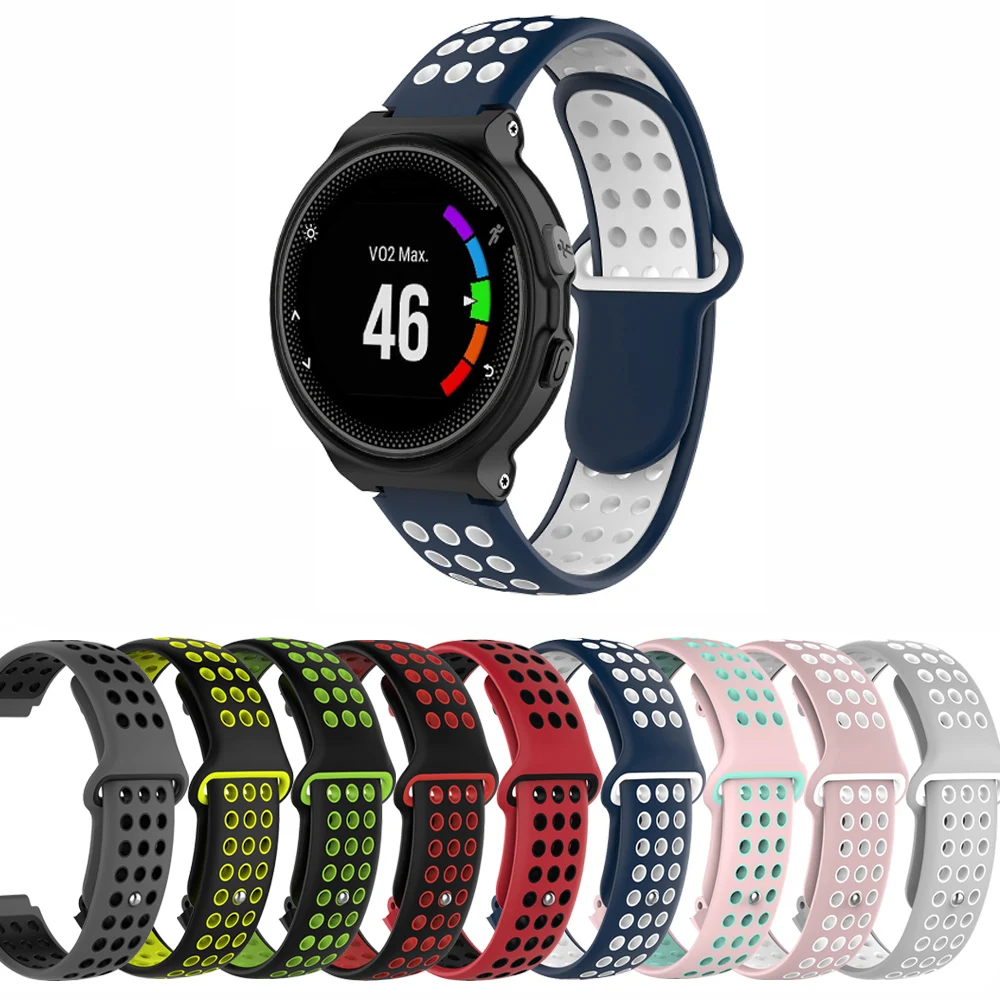 Новый силиконовый Смарт Браслет ремешок для наручных часов Garmin Forerunner 220 230 235 620 630