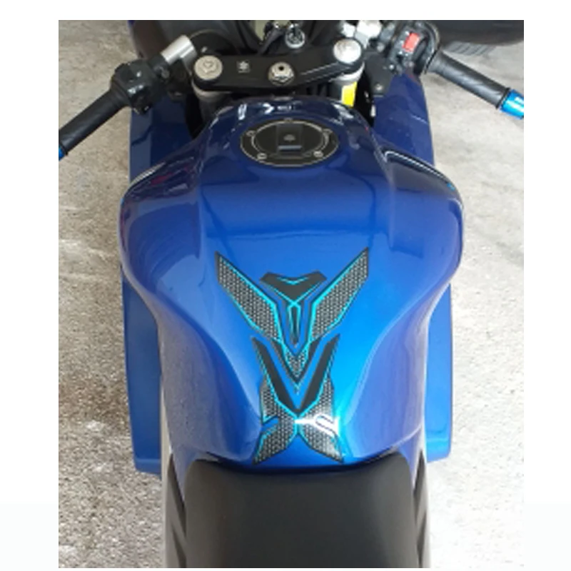 Защитная накладка на бак мотоцикла чехол для Kawasaki Yamaha YZF R1 R6 R3 Honda CBR наклейка