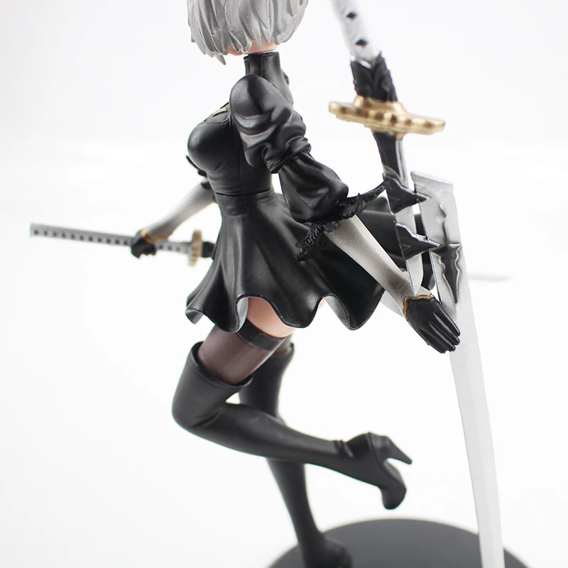 25 см NieR Automata jorha № 2 Тип B 2B Banpresto ПВХ фигурка Коллекция Модель игрушки куклы Подарки для детей