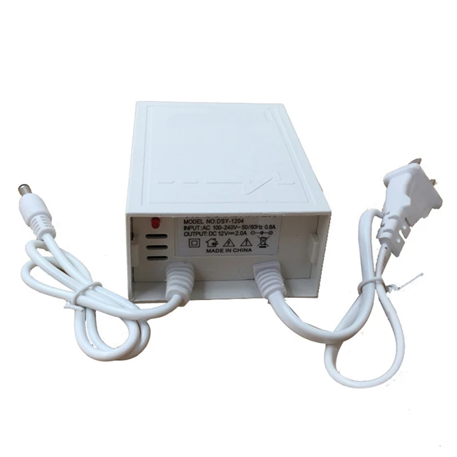 

Waterproof Switch Power Supply 24W Adapter 2A Transformer AC 100V-240V to DC 12V Two-wire Monitor LED Strip Lamp power supply