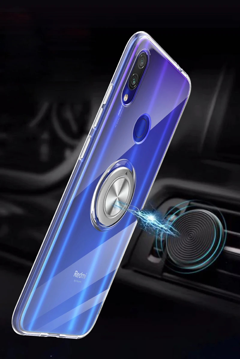 Чехол для Redmi 7, чехол для Xiaomi Redmi Note 7, чехол M1901F7C, Роскошный прозрачный силиконовый чехол для Redmi Note 7 Pro, чехол