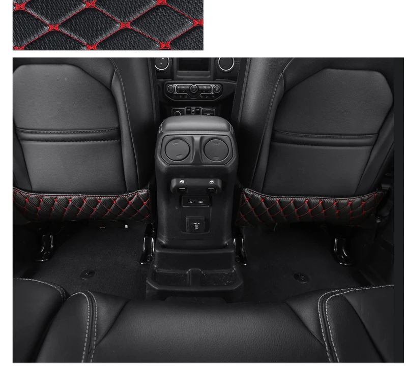 Lsrtw2017 волоконно-кожаное автокресло анти-удар коврик для jeep wrangler JL