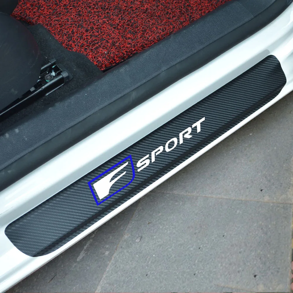 Карбоновые накладки на пороги F Sport для Lexus IS ISF GS RX NX RX350 ES IS250 ES350 LX570 CT200 автомобильные аксессуары