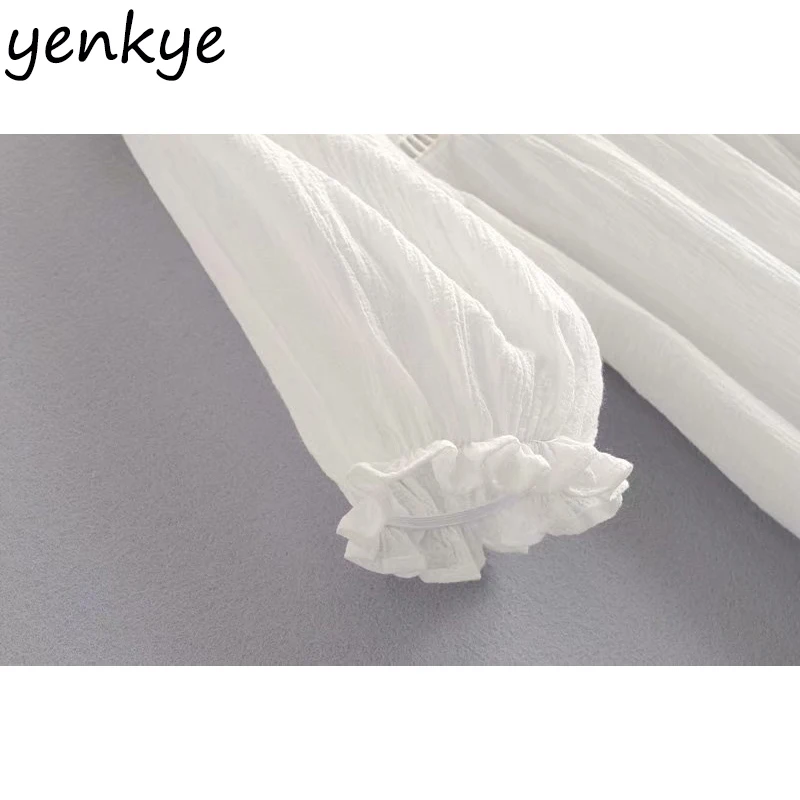 Мода 2019 женская сексуальная открытая блузка с цветочной вышивкой женский