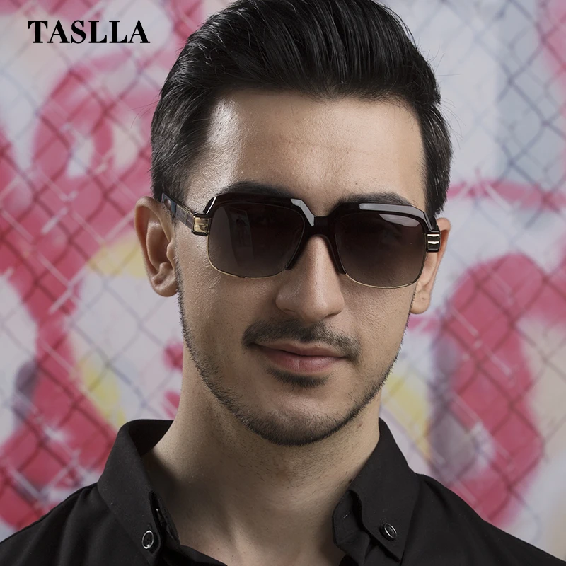 Классические поляризационные солнцезащитные очки TASLLA мужские дизайнерские для