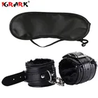 Набор для связывания с наручниками IGRARK BDSM, маска на глаза для секса, эротические игрушки для взрослых, экзотические аксессуары