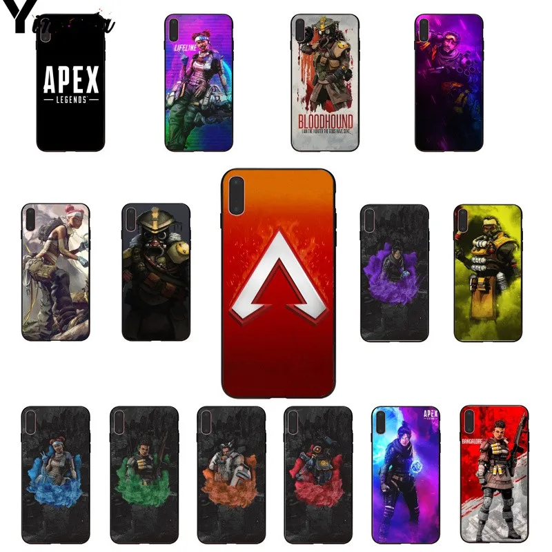 Yinuoda Apex Legends горячая игра сделай сам рисунок чехол для телефона Apple iPhone 8 7 6 6S Plus X XS