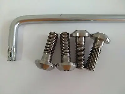 4 шт. конусные винты из титанового сплава с отверткой|torx screw|screw conetorx screw head |
