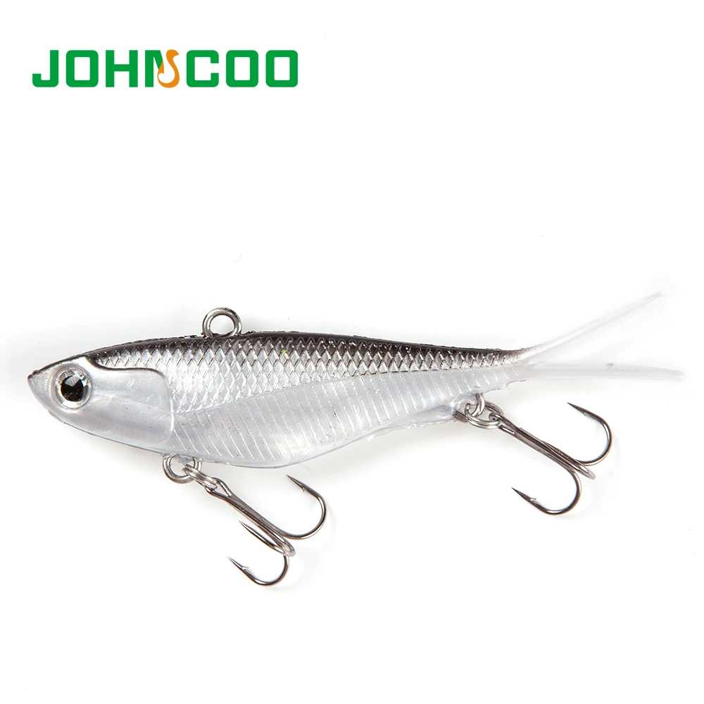 Джонку 2 шт. Новый мягкий ведущий рыболовный приманка 95 мм 20 г Jigging Fish Sinking Action Carp с острыми крючками.