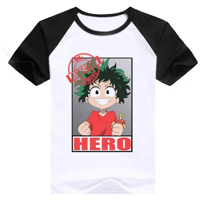 Type 16 Boku No Hero Academy химико Тога Todoroki Shoto izku Косплей Костюм японского аниме мой герой Academy 3D принт мультфильм футболка - Цвет: Type 16