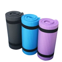 mini non slip nbr yoga auxiliary pad sport mat gym soft pilates mats foldable pads for body building training exercises