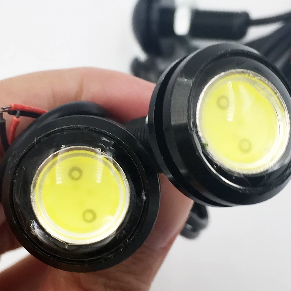YSY 8 шт. 3 Вт 23 мм лампа DRL Орлиный глаз светодиодная для дневных ходовых огней