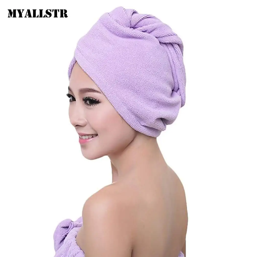 Прочная практичная мягкая водопоглощающая кнопка твердые сухие домашние волосы