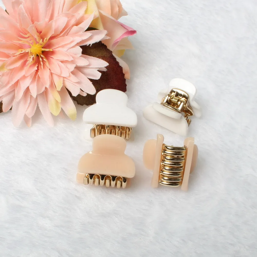 2 см коготь для волос модные аксессуары мини акриловые заколки захват Корейский