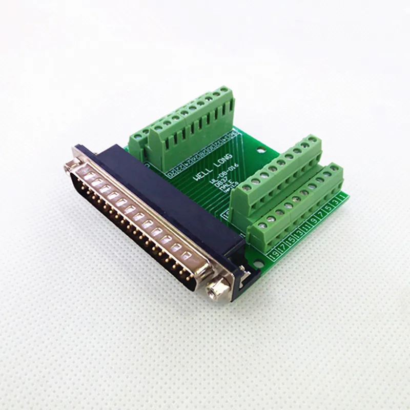 DB37 наружная коммутационная плата верхнего слоя модуль DSUB клеммной колодки.|terminal