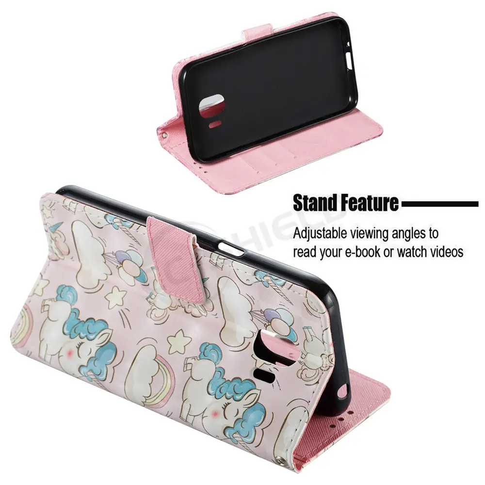 Чехол для Samsung Galaxy J2 Pro 2018 J250 J250F/DS флип чехол телефона кожаный SM J250N сумка|case for samsung