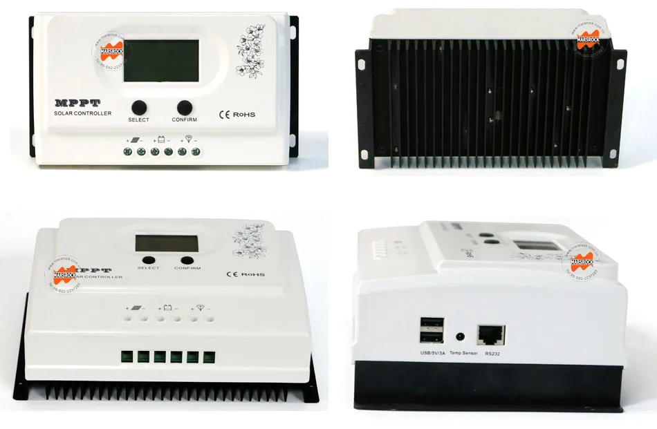 Умнее 20A MPPT Контроллер заряда для фотоэлектрических систем и 12 V/24 V