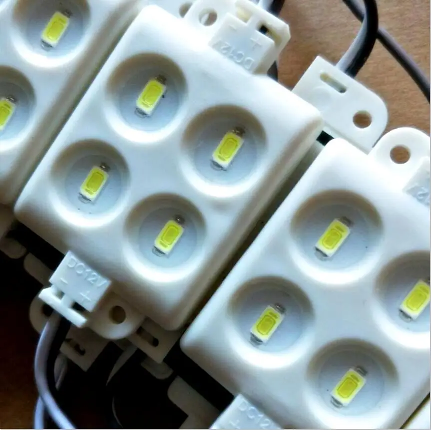 led module injection 5730 4leds IP65 DC12V 2W molding For advertising board Blister luminous words + 20 pcs+ Free shipping | Лампы и