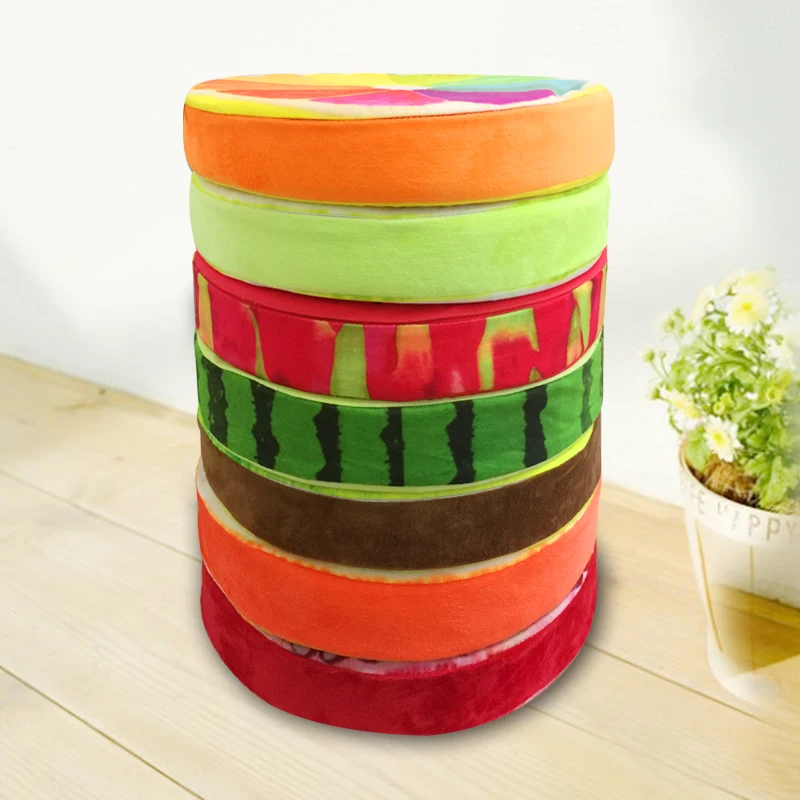 Детские подушки в виде фруктов детские сады из полипропилена и хлопка для дивана