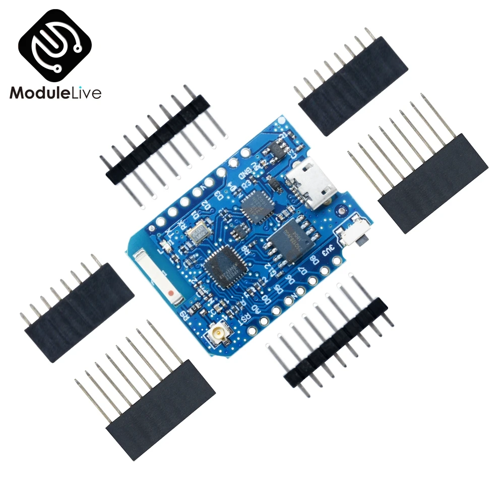 WEMOS D1 Mini Pro V1.0 16M байт внешний антенный разъем для NodeMCU ESP8266 ESP8266F CP2104 WIFI IOT макетная