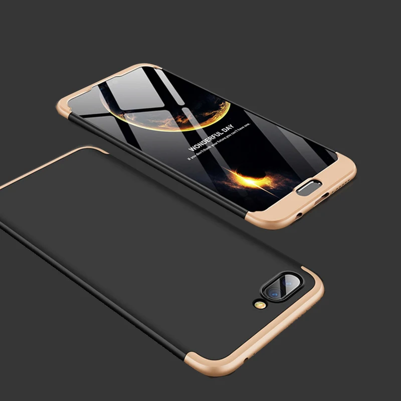 Bakeey Phone case for Huawei Honor 10 and 3 in 1 360 Degree Full Protective Case+Tempered Glass Screen Protector |
