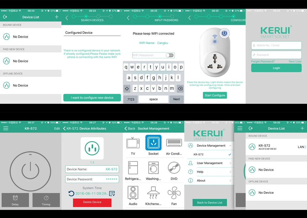 KERUI домашняя офисная Автоматизация AU/US/EU/UK вилка беспроводная WiFi IOS Android приложение дистанционное управление интеллектуальная умная розетка
