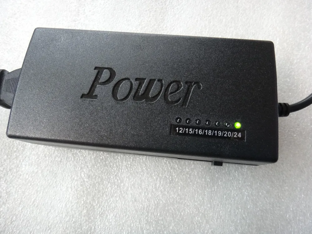 DC 12 V/15 V/16 V/18 V/19 V/20 V/24 V 4-5A 96W Ноутбук AC универсальный адаптер питания зарядное