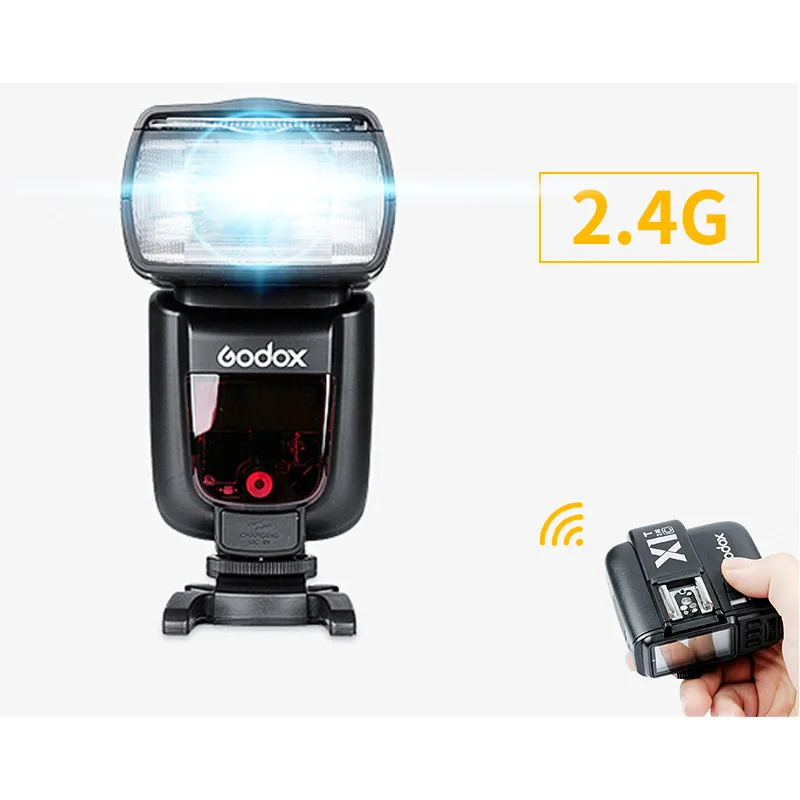 Godox TT685C/S TT685N 2 4G Беспроводная HSS 1/8000s GN60 TTL вспышка Speedlite X1T триггер для камеры Nikon canon