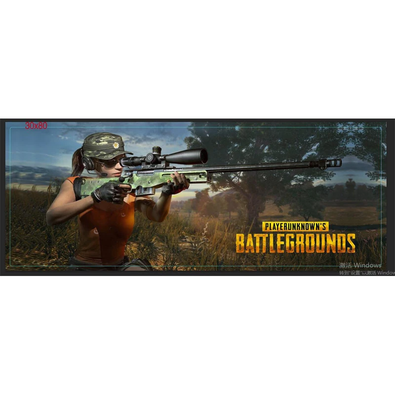 Большой игровой Мышь Pad Pubg игры 80x30 см XL Lockedge компьютера Gamer CS GO клавиатуры коврик