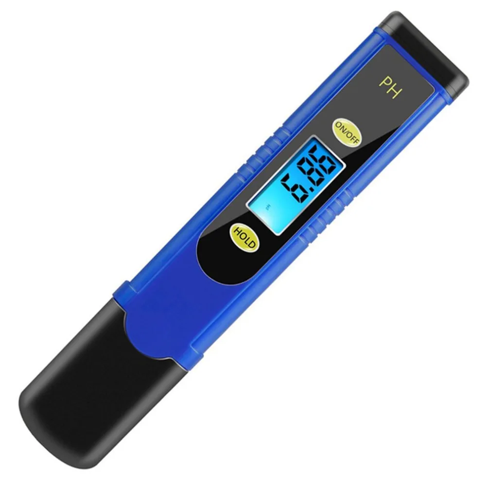 Protable LCD Digital PH Meter Pen of Tester accuracy 0.1 Aquarium Pool Water Wine Urine automatic calibration | Инструменты