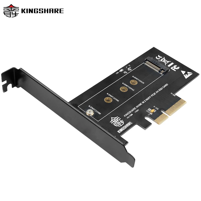 KINGSHARE ssd m2 NVMe SSD PCIe для 3 0x4 адаптер адаптеры Поддержка M.2 2280 2260 2242 KS NVX401|m.2 pcie|pcie to pciessd