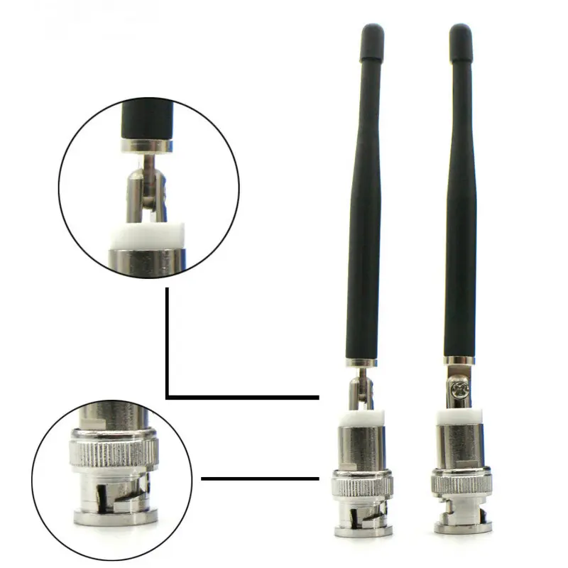 2 шт. BNC UHF микрофонная антенна для PGX24 SLX24 серии беспроводной микрофон частоты 400 900