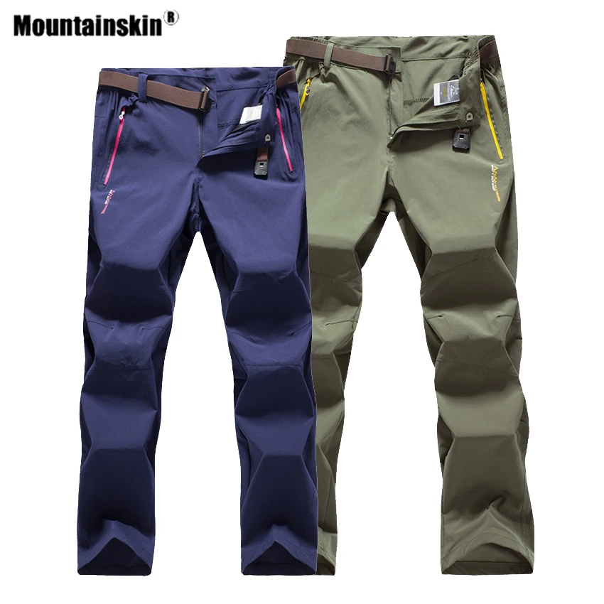 Mountainskin летние мужские и женские быстросохнущие походные брюки для спорта на
