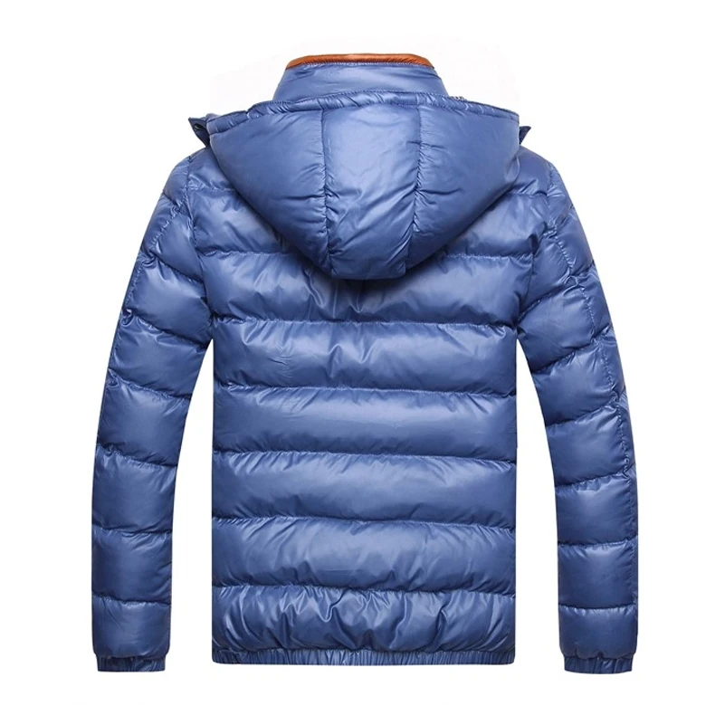 2016 Зимняя куртка мужская Пальто Тонкий Спортивной Верхней Одежды Куртки Hombre