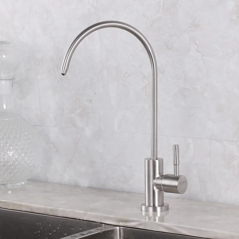 304 stainless steel kitchen pure water drinking tap brushed surface | Обустройство дома