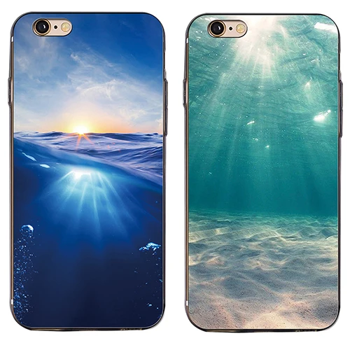Подводный морской принт чехол для iPhone 6 7 | Мобильные телефоны и аксессуары