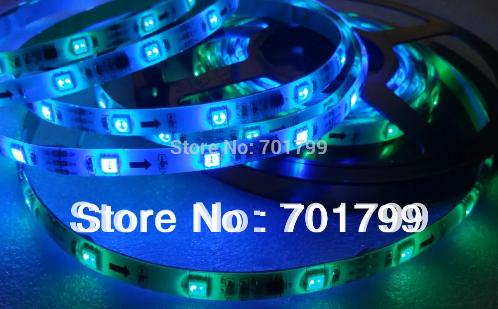 5 м 12 в постоянного тока 30 светодиодов/м 10 шт. ws2811 ic/метр (10 пикселей) светодиодная
