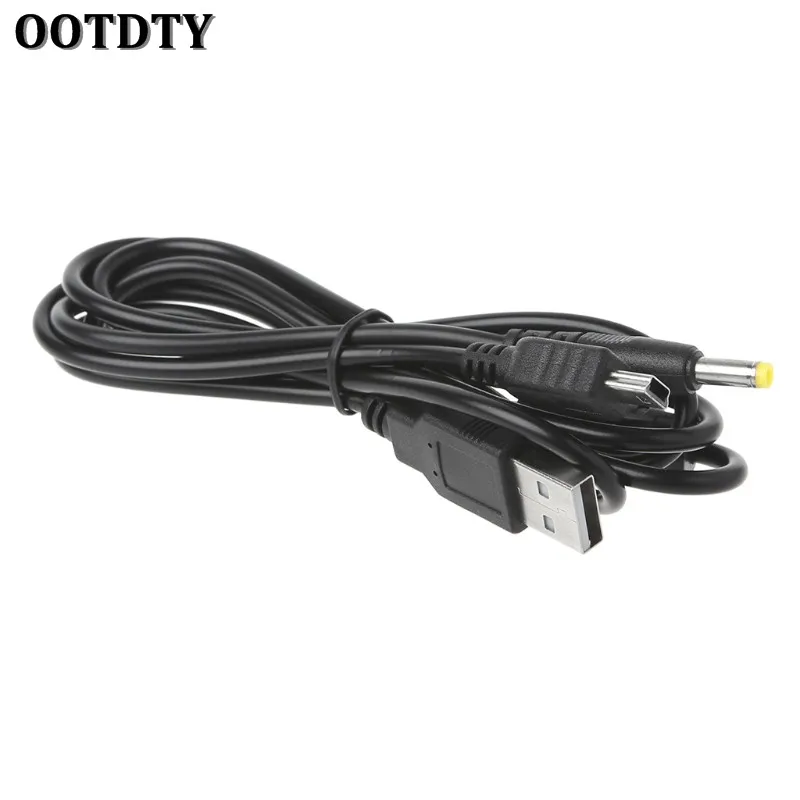 OOTDTY 2 в 1 USB кабель для передачи данных и зарядки зарядный шнур PSP 2000 3000 игровые