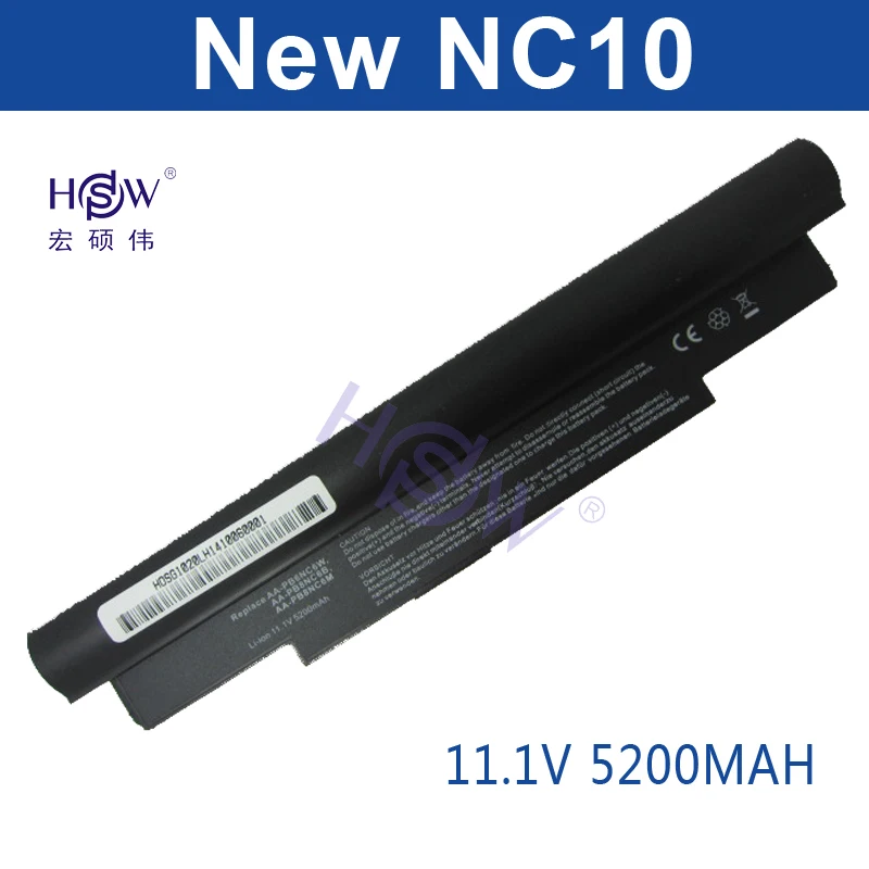 HSW Аккумулятор для ноутбука Samsung NC10 NC20 ND10 N110 N120 N130 N135 AA-PB6NC6W 1588-3366 AA-PB8NC6B AA-PB8NC6M