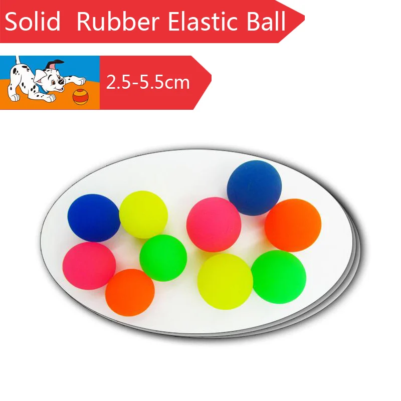 

Горячая Распродажа Pet Ball игрушки для щенка, домашних животных разноцветный твердый натуральный каучук, эластичный мяч, устойчивые к цветово...