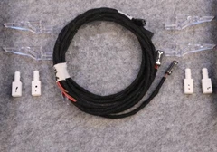 Светодиодный светильник для внутренней двери, подвесной светильник для Audi A3, 8 в, хромированная дверная ручка, светодиодный светильник - Название цвета: Серебристый