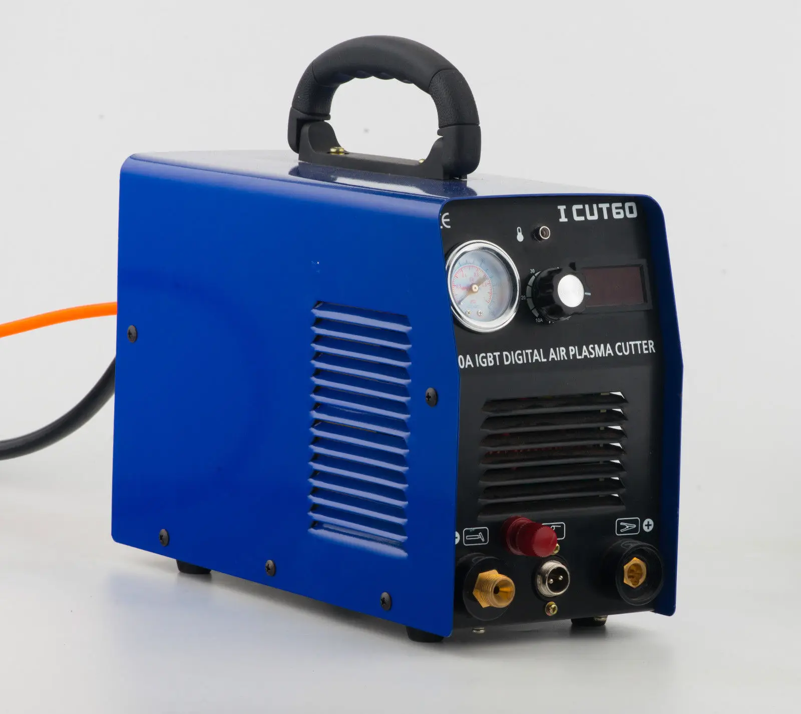 Синий IGBT инвертор плазменный резак-Tosense ICUT60 220V двойное напряжение 60AMP воздушный инвертор плазменный резак с AG60 резка Acce - Цвет: Синий