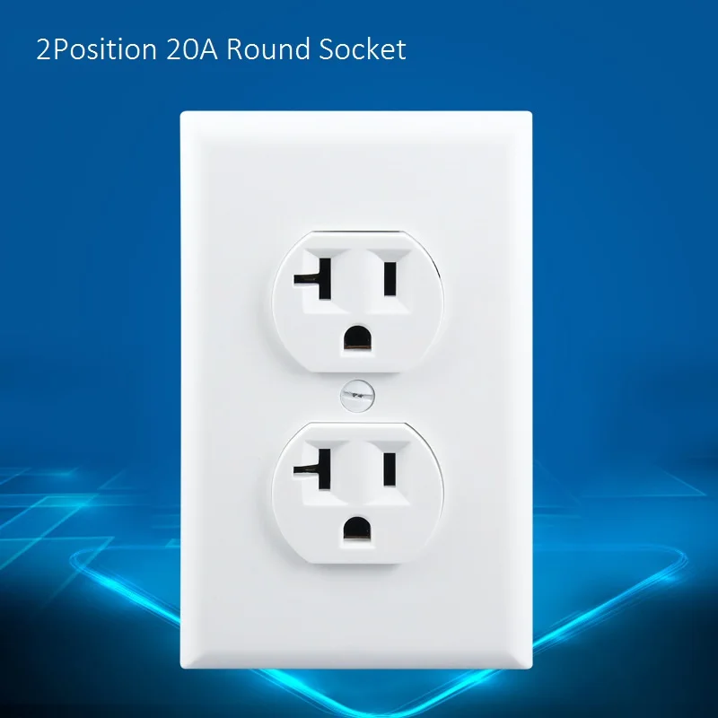 USSeries стандартная настенная розетка с переключателем 1 банда 1Way 2 банды 1Way USB розетка