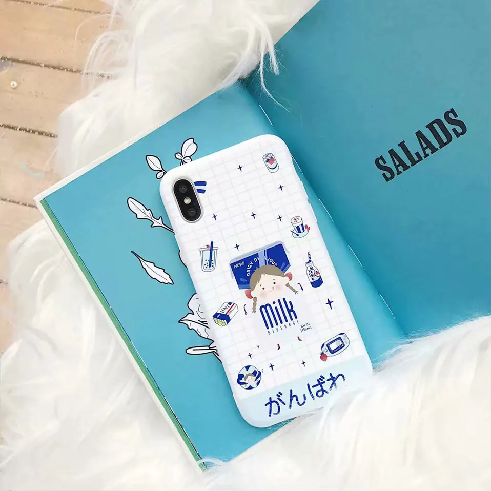 Funda For iPhone X 6s 7 Phone Case Silicone Soft TPU Cover Cases 6 Plus Protective Shells 8 Coque Housing |